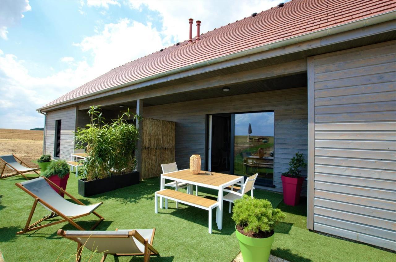 Les Bois De Champagne Nordique Villa Magnant Exterior photo